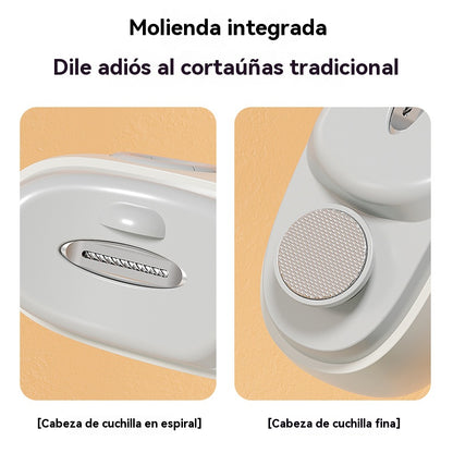 ✂️💅 Lima de uñas eléctrica multifuncional, cortauñas eléctrico con protección antipellizcos