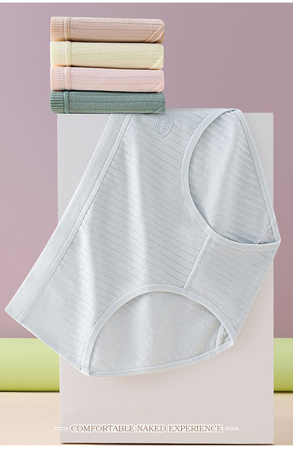 💖🔥【7 kosov】Zadnji dan 50% popusta: ženske bombažne hlačke z visokim pasom, antibakterijske