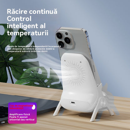 📱Încărcător wireless creativ 2025, suport pentru telefon mobil, scaun vertical mic, suport pentru telefon leneș, suport pentru dramă TV